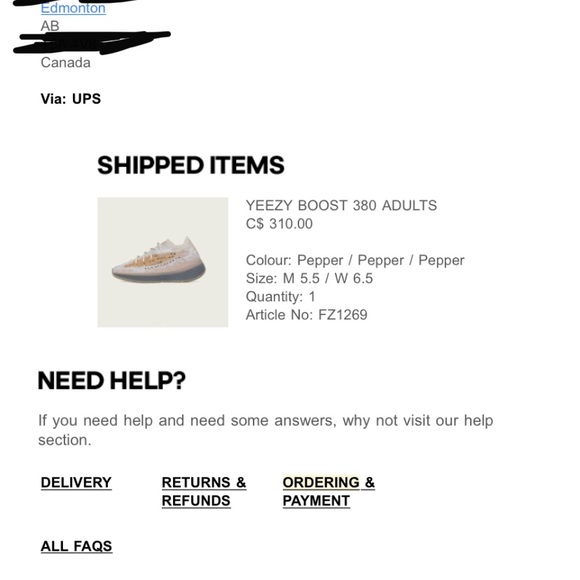 Yeezy boost 380 pepper brand new - Picture 8 of 8